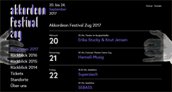 Desktop Screenshot of akkordeonfestival.ch